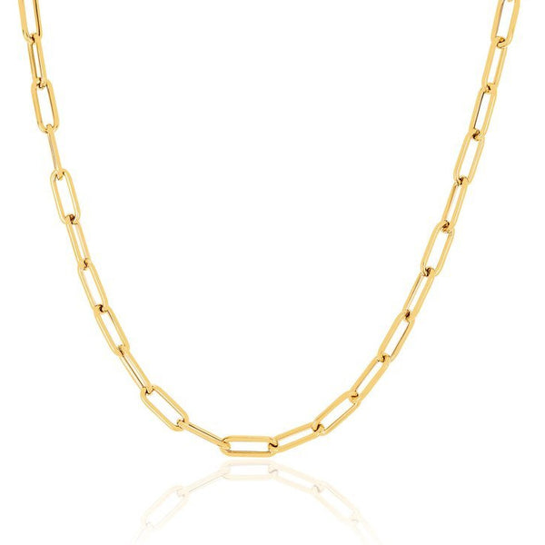 EF Collection Jumbo Lola Chain Necklace And Wrap Bracelet - 20"