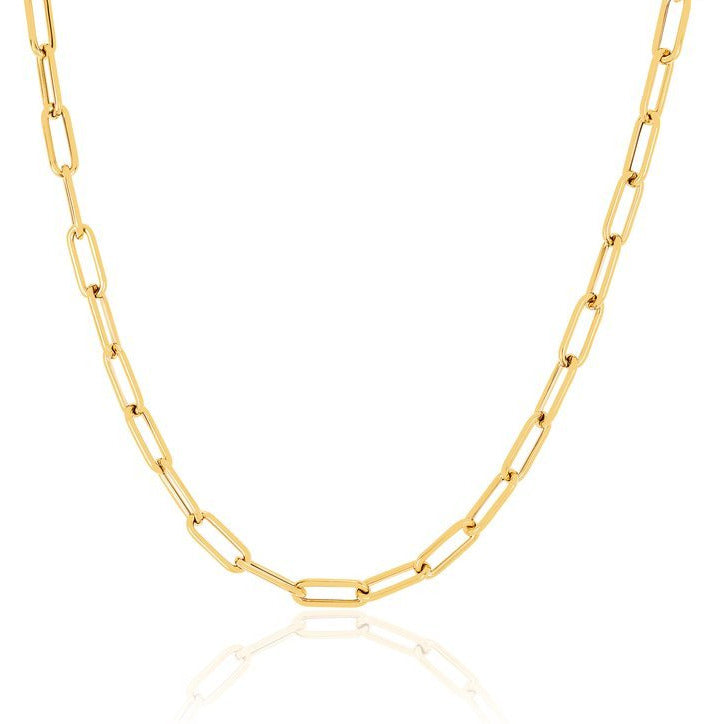 EF Collection Jumbo Lola Chain Necklace And Wrap Bracelet - 20"