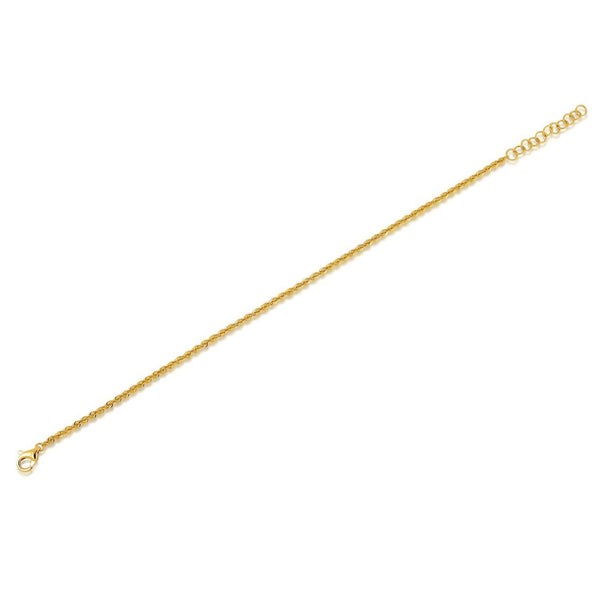 EF Collection Gold Twist Bracelet