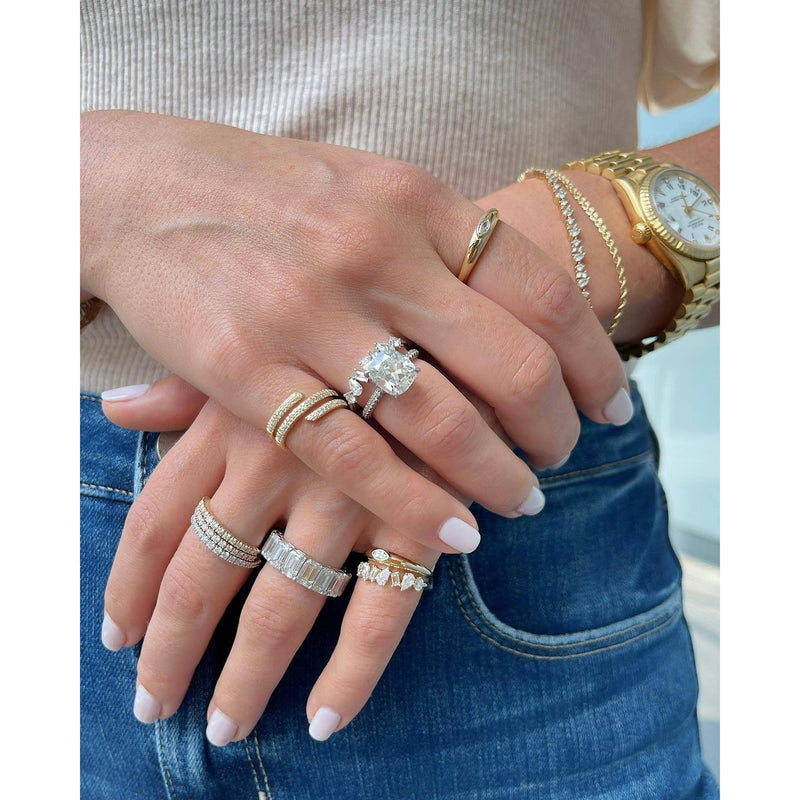 EF Collection Gold Twist Bracelet