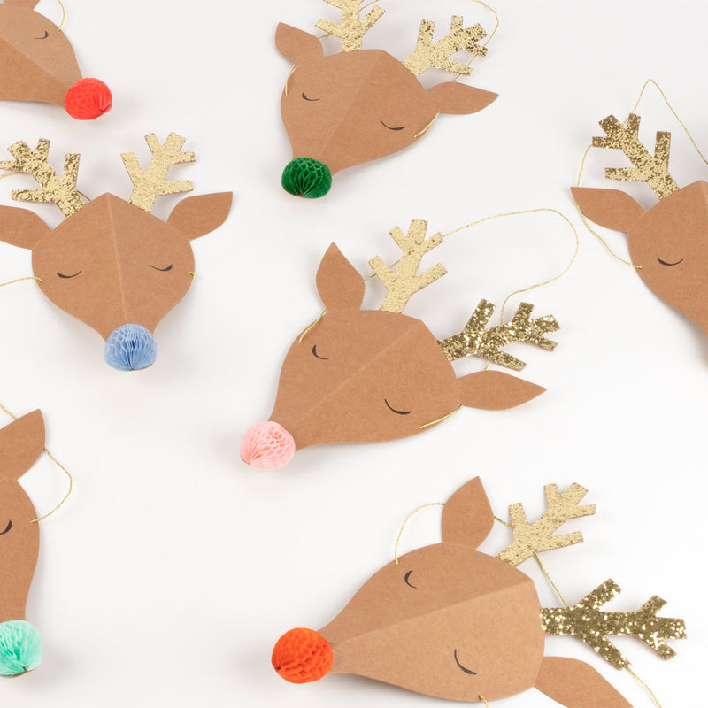 Meri Meri Reindeer Party Hats