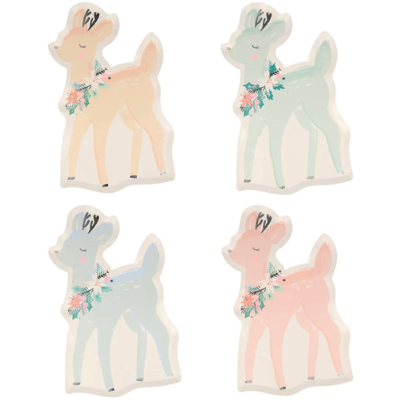 Meri Meri Pastel Deer Plates