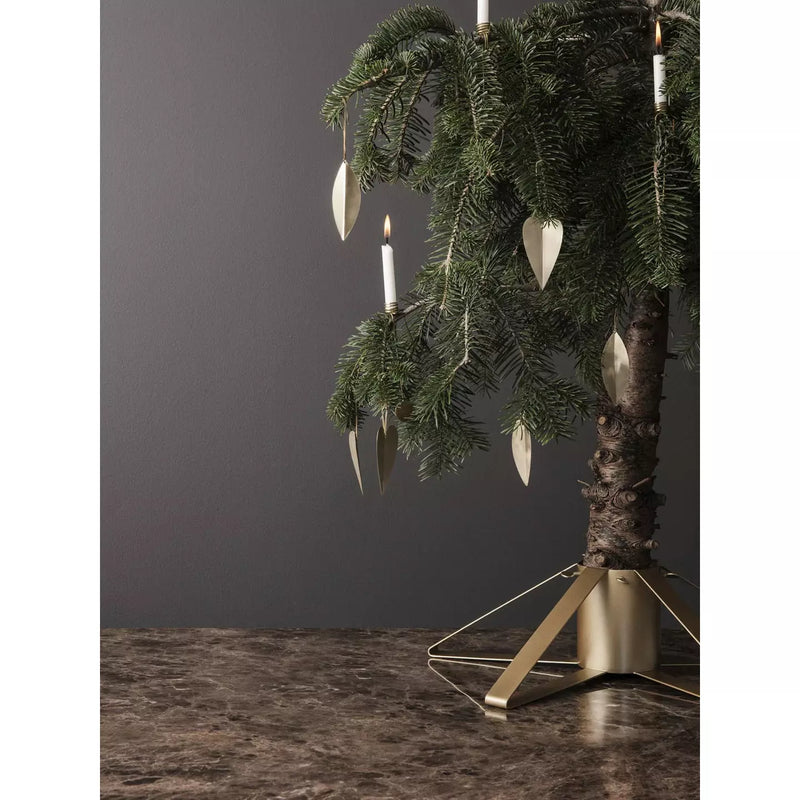 Ferm Christmas Tree Foot Brass
