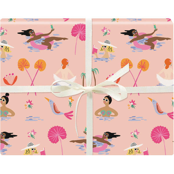 Idlewild Sunbathers Gift Wrap