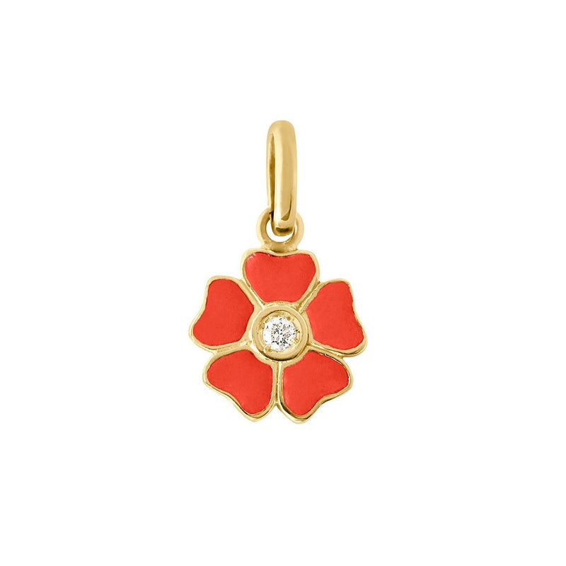 Gigi Clozeau 18K Flower Pendant