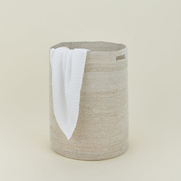 Hawkins New York Essential Woven Hamper - White