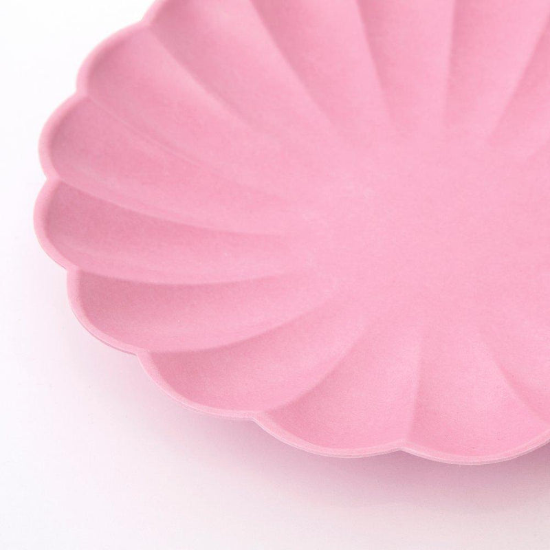 Meri Meri Deep Pink Simply Eco Small Plates