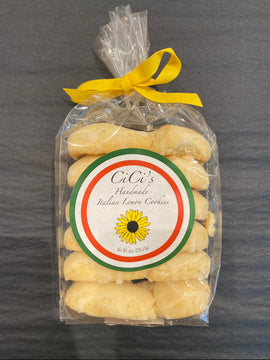 Ci Ci's Italian Butterhorns Lemon Cookies