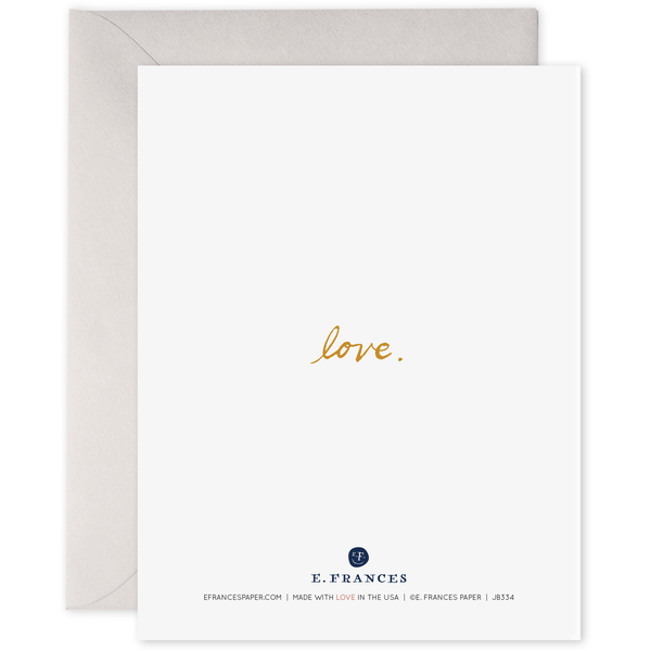 E Frances Paper Love is Love