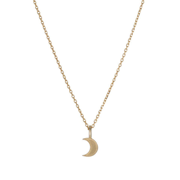 Jennie Kwon Designs Beaded Moon Necklace