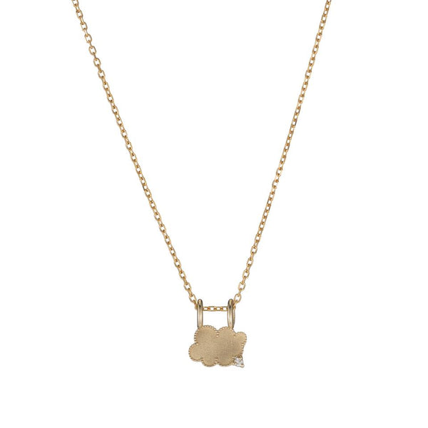 Jennie Kwon Designs Beaded Diamond Cloud Necklace
