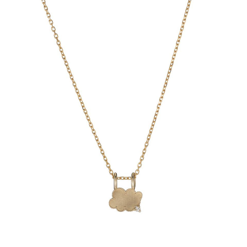 Jennie Kwon Designs Beaded Diamond Cloud Necklace