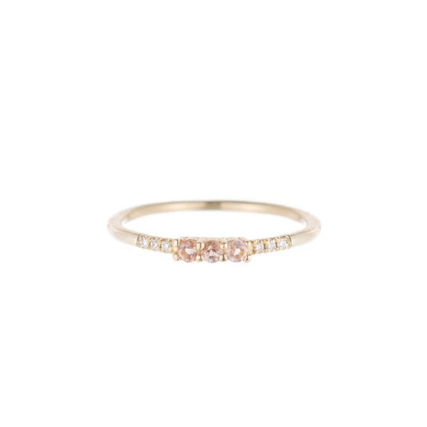 Jennie Kwon Designs 3 Sunstone Equilibrium Ring