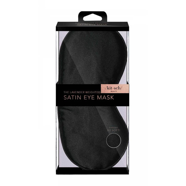 Kit.Sch The Lavender Weighted Satin Eye Mask