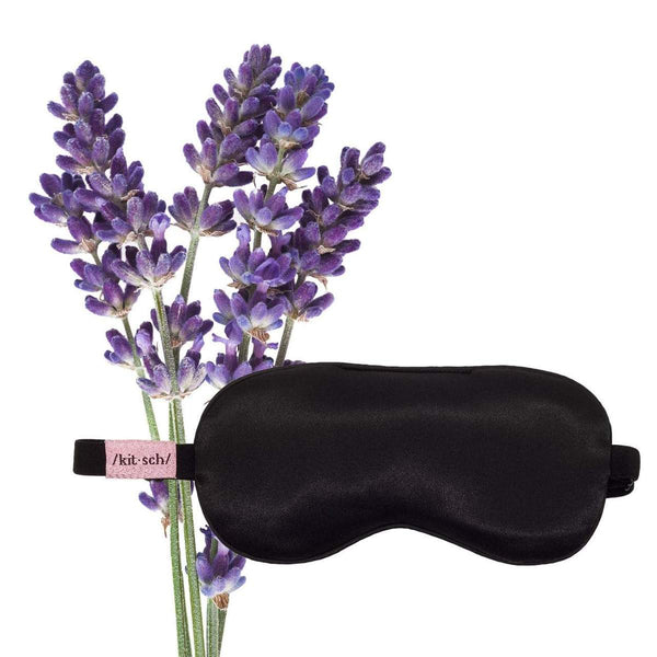 Kit.Sch The Lavender Weighted Satin Eye Mask