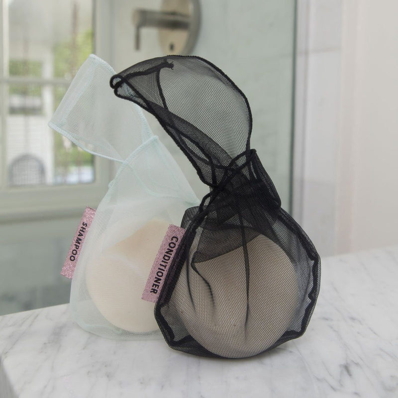 Kit.Sch rPET Bottle-free Beauty Bar Conditioner Bag - Black