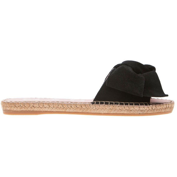 Manebi Hamptons Black Suede