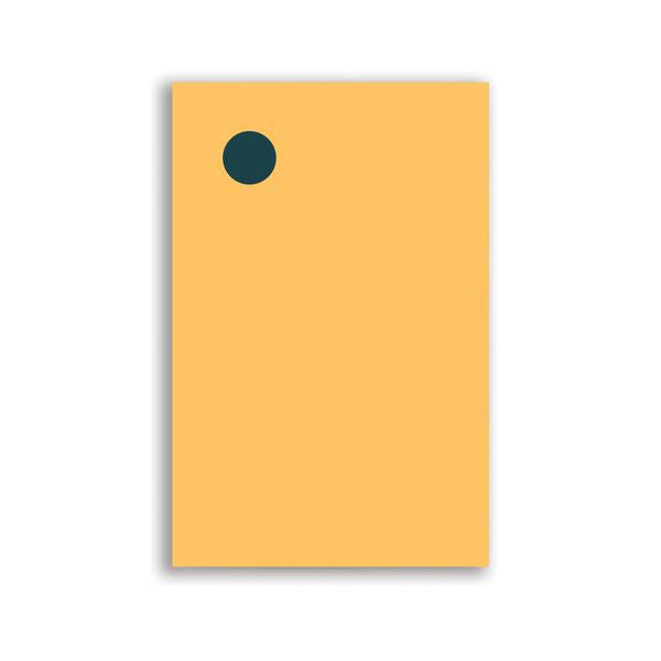 Moglea Jotters Dot Pad Yellow, yellow