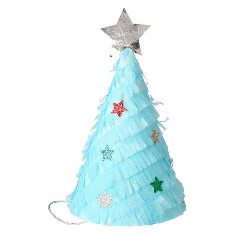 Meri Meri Fringed Christmas Tree Party Hats