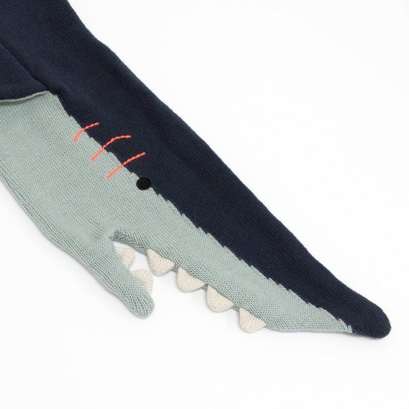 Meri Meri Knitted Shark Scarf