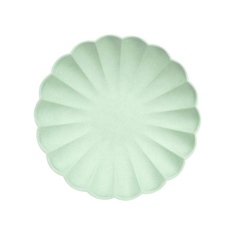 Meri Meri Pale Mint Simply Eco Small Plates