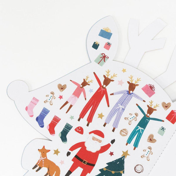 Meri Meri Reindeer Sticker Sketch Book