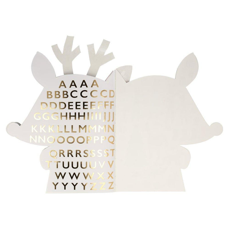 Meri Meri Reindeer Sticker Sketch Book
