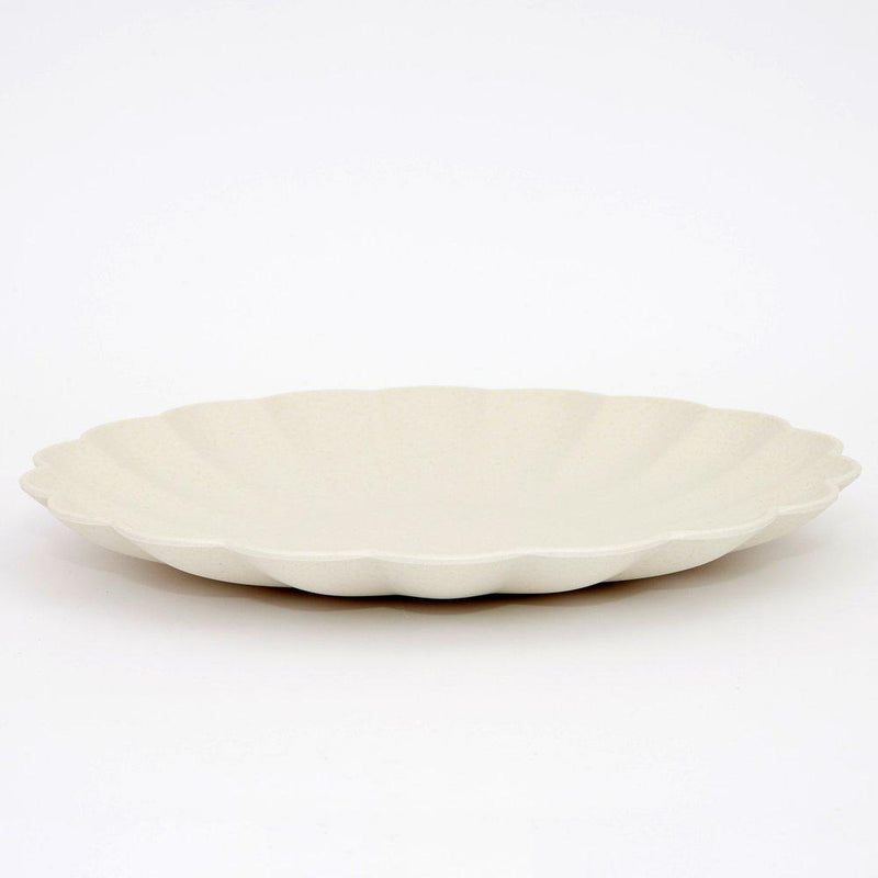 Meri Meri White Large Bamboo Fibre Plate Set