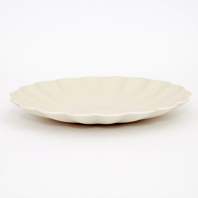 Meri Meri White Small Bamboo Fibre Plate Set