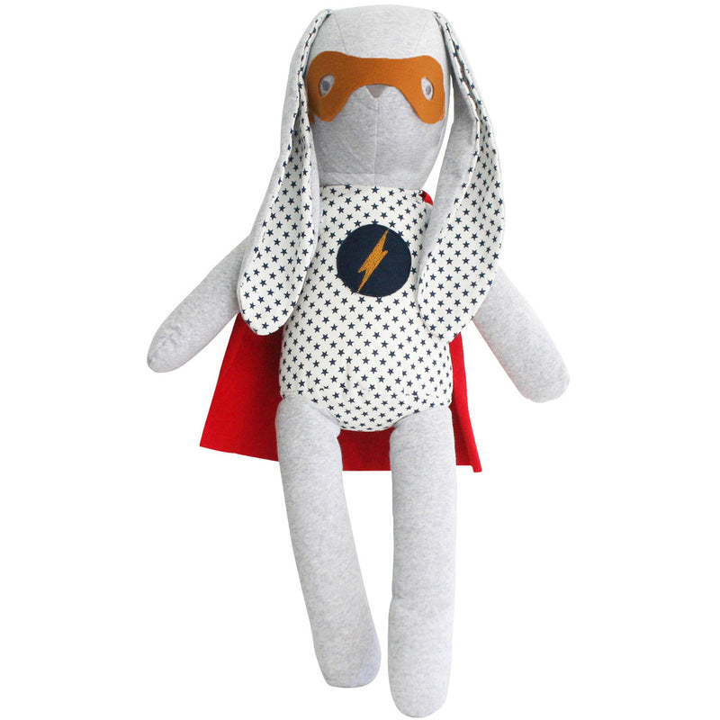 Alim Rose Hero Cuddle Bunny Navy Star