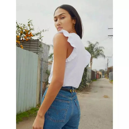 Nation Ltd Paulette Tank White