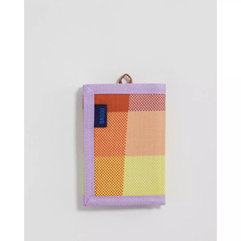Baggu Nylon Wallet - 70's Madras
