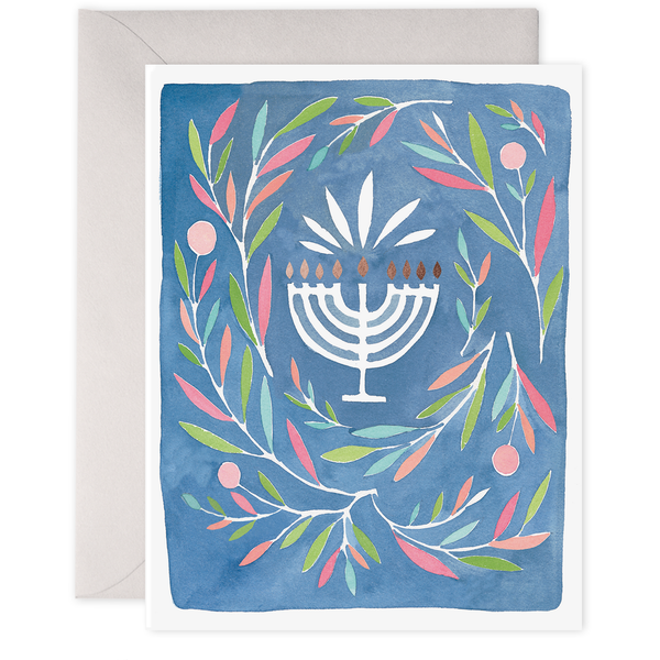 E Frances Paper Peaceful Menorah