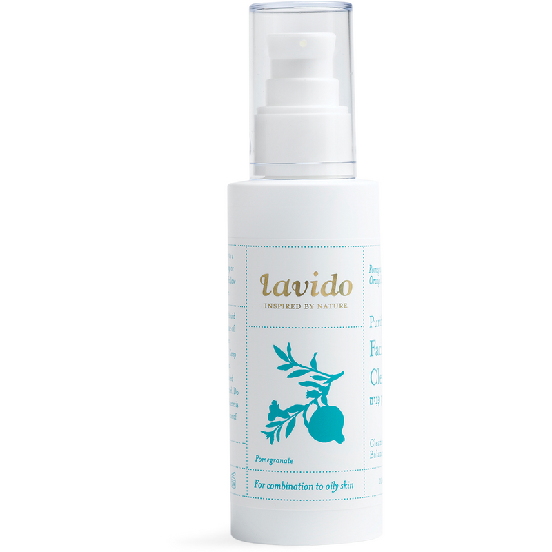 Lavido Purifying Facial Cleanser (Pomegranate, Orange Blossom & Propolis)