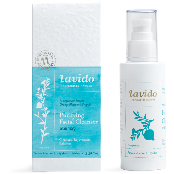 Lavido Purifying Facial Cleanser (Pomegranate, Orange Blossom & Propolis)