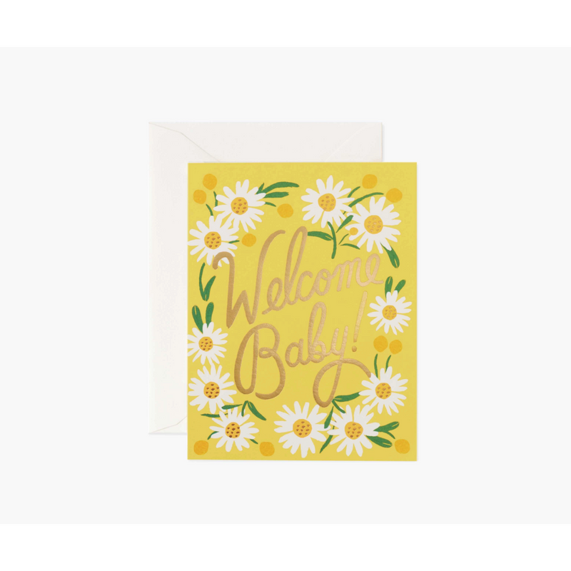 Rifle Paper Co. Daisy Baby Card