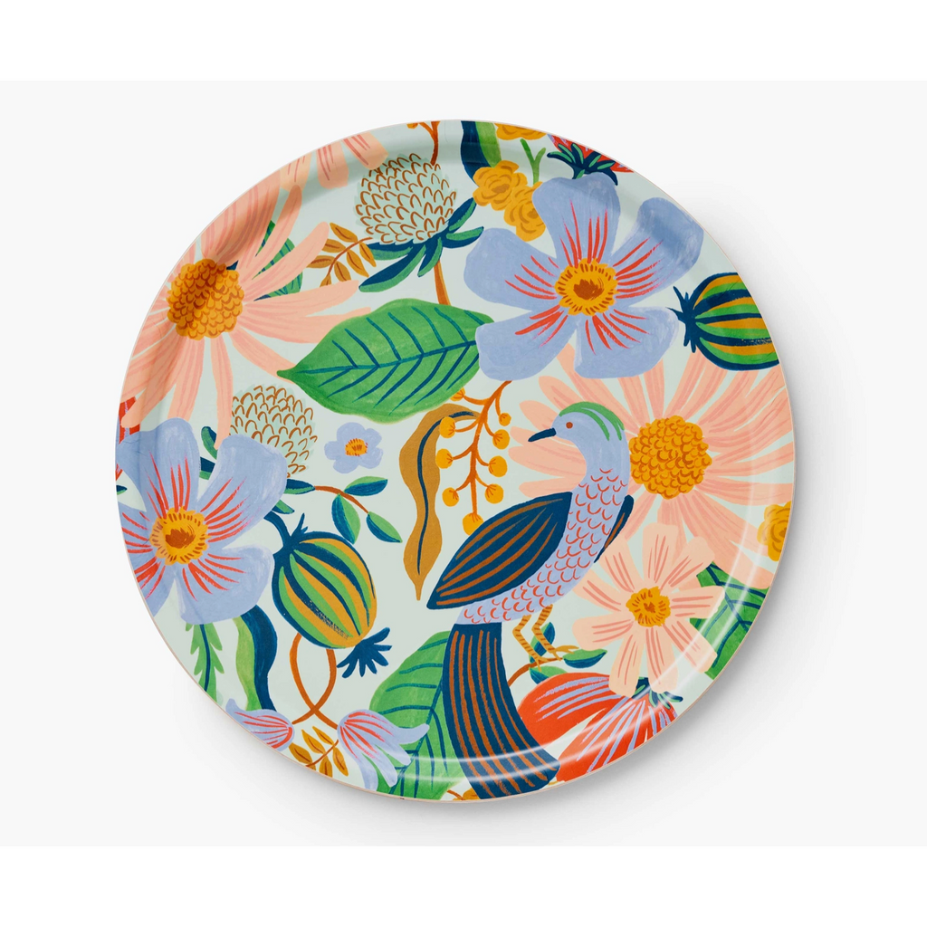 Rifle Paper Co. Dovecote Bent Plywood Tray