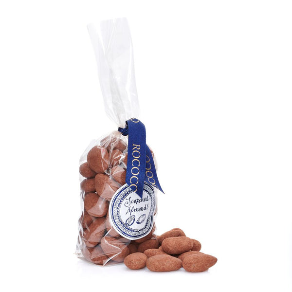 Rococo Chocolates Nibbles Bag Dusted Scorched Almonds 200g