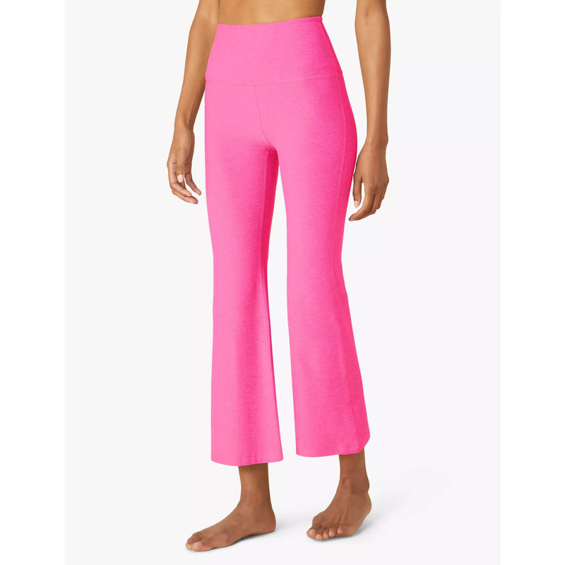 Beyond Yoga Spacedye Retro Cropped Pant Pink Hype Heather