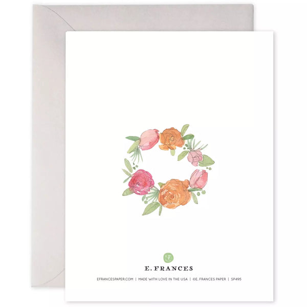 E Frances Paper Flower Crown Mom