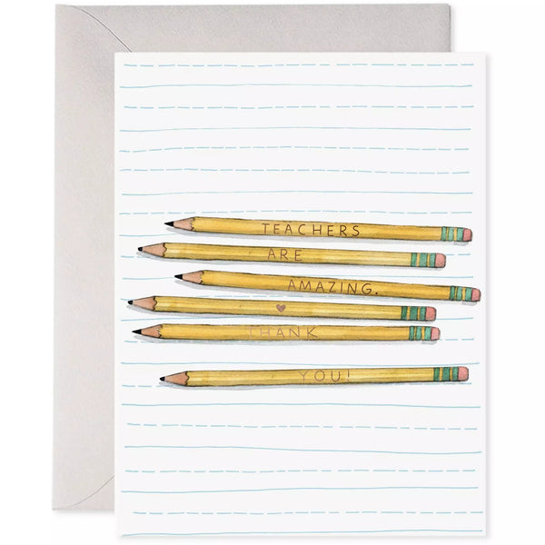 E Frances Paper Teacher Pencils