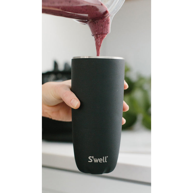 S'well Onyx Tumbler with Straw