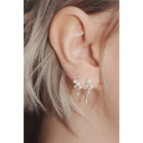 Sofia Zakia Supreme Shimmer Earrings (pair)