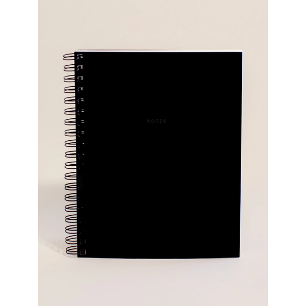 Wilde House Paper Notebook in Noir