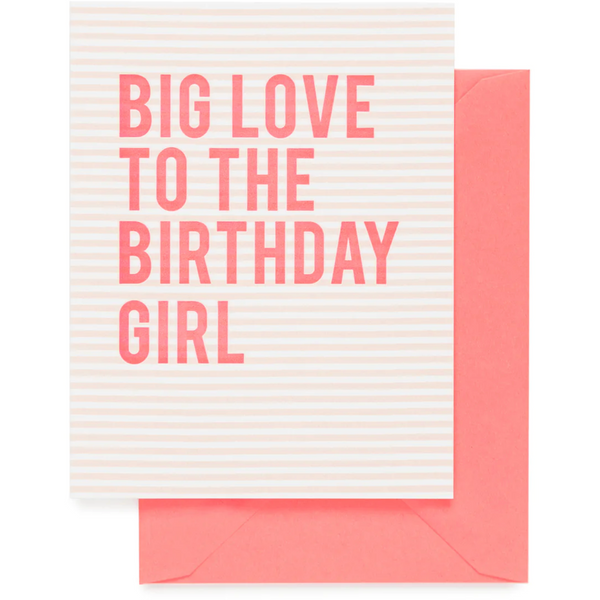 Sugar Paper Big Love to the Birthday Girl