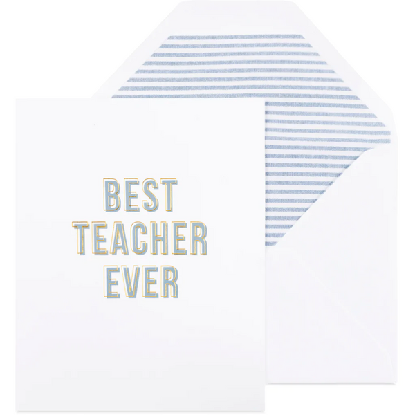 Sugar Paper Best Teacher Ever