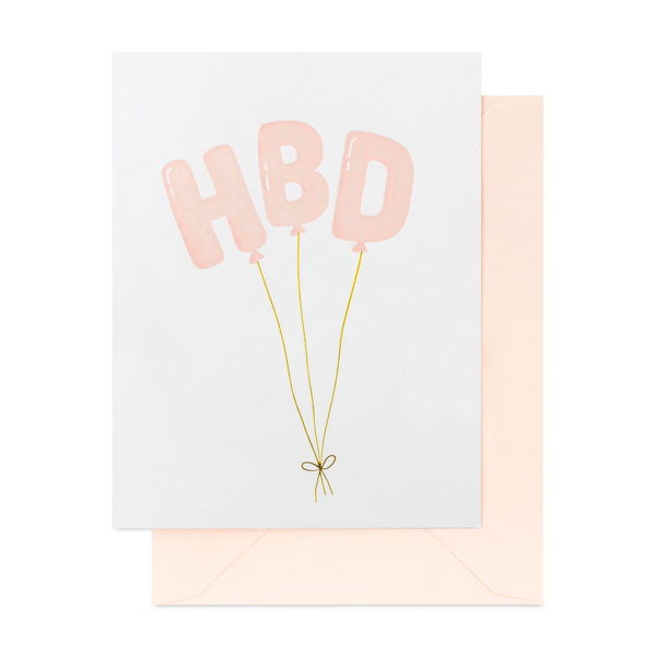 Sugar Paper HBD Balloons