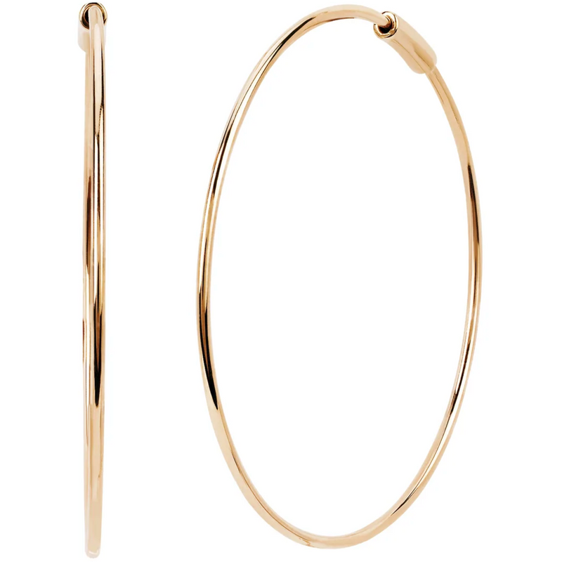 EF Collection The Perfect Gold Hoop (PAIR)