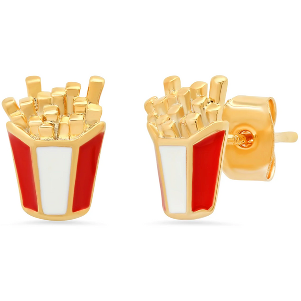 Tai Gold french fries with red and white enamel post