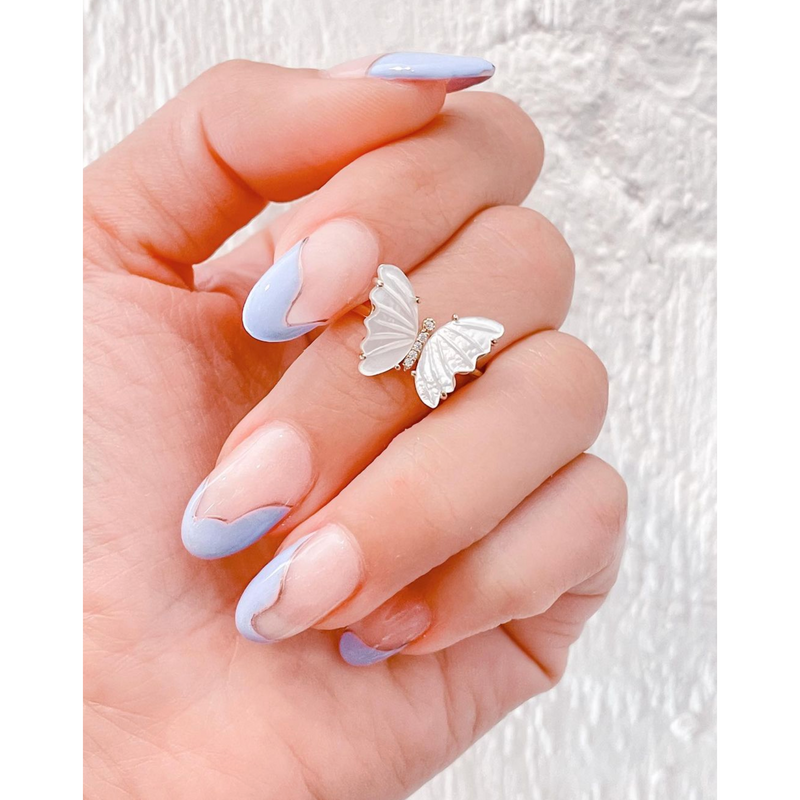 Tai MOP butterfly ring